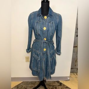 Marc Jacobs Denim Tench Jacket